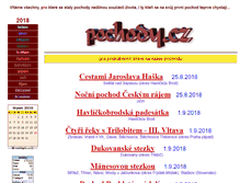 Tablet Screenshot of pochody.cz